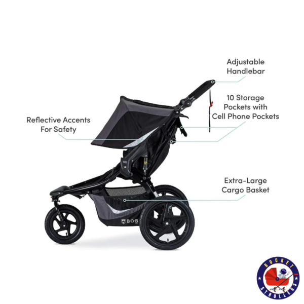 Carrinho de Passeio Revolution Flex Duplo  BOB – U$65,00 (de 1 a 4 dias) - Image 4