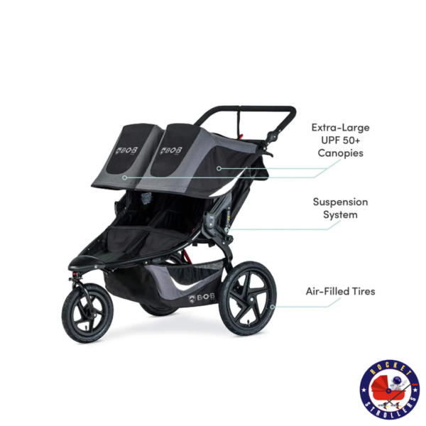 Carrinho de Passeio Revolution Flex Duplo  BOB – U$65,00 (de 1 a 4 dias) - Image 3