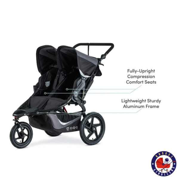 Carrinho de Passeio Revolution Flex Duplo  BOB – U$50,00 (diárias adcionais U$5) - Imagem 4