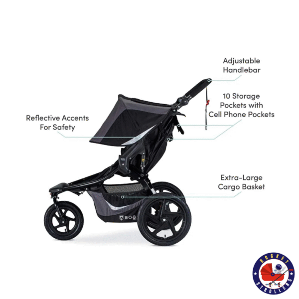 Carrinho de Passeio Revolution Flex Duplo  BOB – U$50,00 (diárias adcionais U$5) - Imagem 5